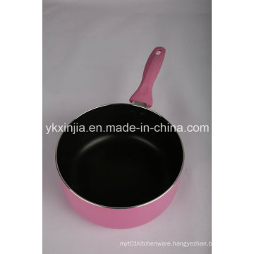 Kitchenware Aluminum Non-Stick Sauce Pan Milk Pot Cookware